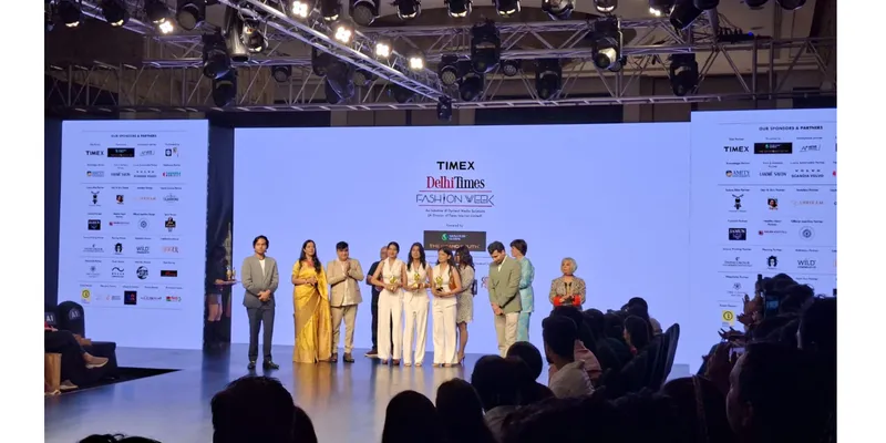 NIFT Daman Student Megha Sharma Wins ‘Most Chic Collection’ at Delhi Times Fashion Week 2026